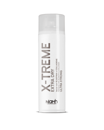 X-Treme Extra Dry Lacca fissaggio ultra strong con Collagene ed Elastina